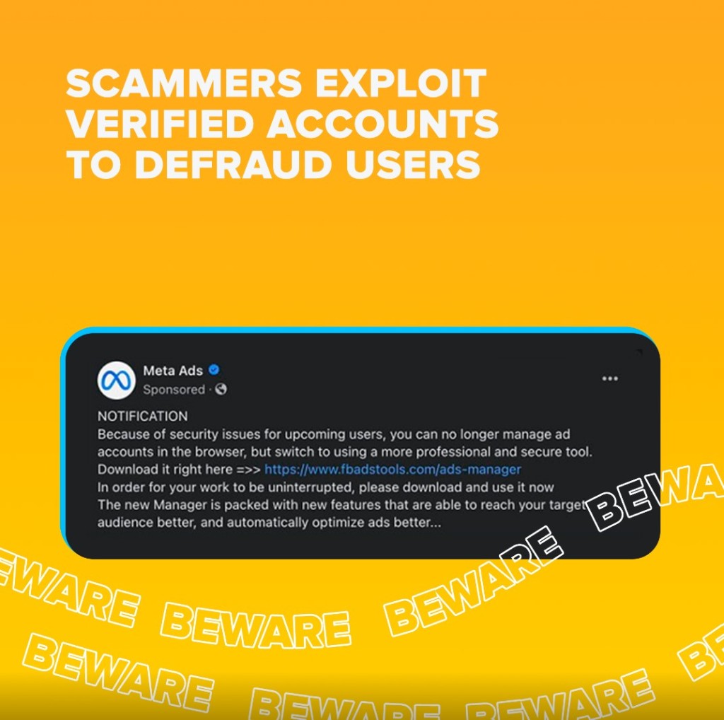 Blue tick scammers on Instagram